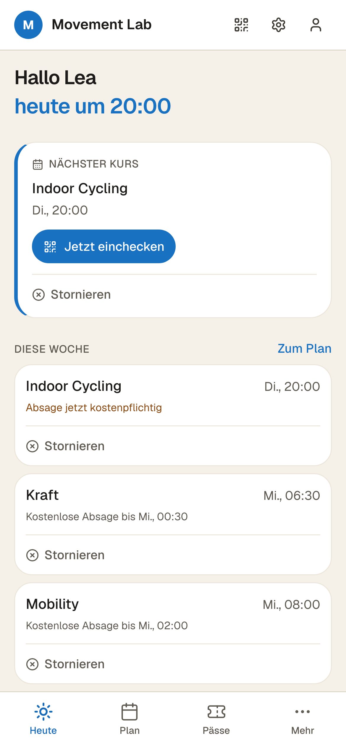 Mitglieder-App
